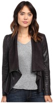 Thumbnail for your product : Blank NYC Faux Suede Drape Jacket in Hot Line Bling Women's Coat