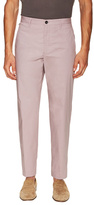 Thumbnail for your product : Armani Collezioni Solid Flat Front Slim Chinos