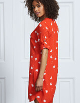 Thumbnail for your product : Marks and Spencer Floral V-Neck Knee Length Shift Dress