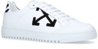 Off-White Leather Arrows Sneakers