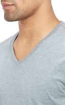 Thumbnail for your product : Barneys New York Basic V-neck T-shirt-Green