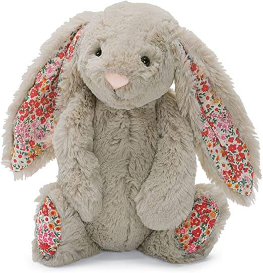 Jellycat Blossom Posy Bunny Stuffed Animal, Medium, 12 inches
