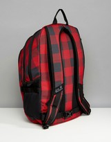 Thumbnail for your product : Jack Wolfskin Dayton Red Check Backpack in Red