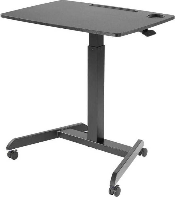 Monoprice GasLift Height Adjustable SitStand Mobile Rolling