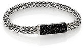 Thumbnail for your product : John Hardy Classic Chain Sterling Silver & Black Sapphire Bracelet
