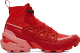 Thumbnail for your product : MM6 MAISON MARGIELA Red Salomon Edition MM6 Cross High Sneakers