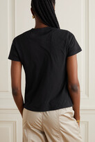 Thumbnail for your product : James Perse Casual Slub Cotton-jersey T-shirt - Black