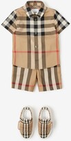 Thumbnail for your product : Burberry Childrens Check Cotton Shorts Size: 2Y