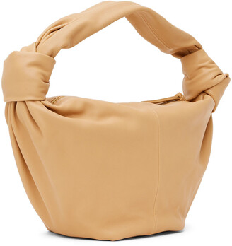 Bottega Veneta Beige Double Knot Top Handle Bag
