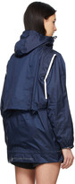 Thumbnail for your product : adidas by Stella McCartney Navy Wind Ready TruePace Jacket