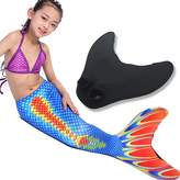 Thumbnail for your product : Univegrow Girls Mermaid Tails Monofin Swimmable Mermaid Tails for Kids 6-14