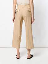 Thumbnail for your product : Barena flared cropped trousers