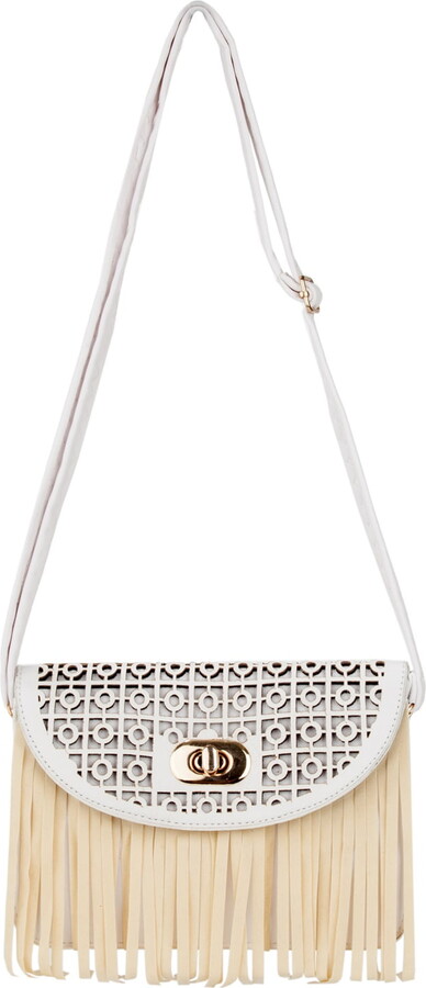 Women Fringe Tassel Cross Body Bag Leisure Shoulder Bag