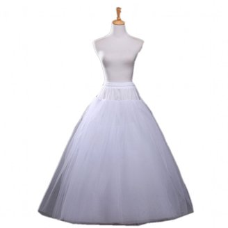 AmelieDress Women's Wedding Train Tulle White Bridal Petticoats Performance Dress