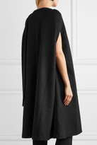 Thumbnail for your product : Co Brushed Wool Cape - Black