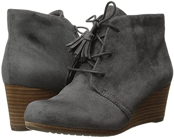 dr scholls grey booties
