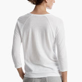Thumbnail for your product : James Perse Cotton Linen Raglan Tee