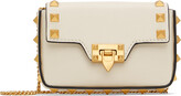 Thumbnail for your product : Valentino Garavani Off-White Mini Alcove Chain Shoulder Bag