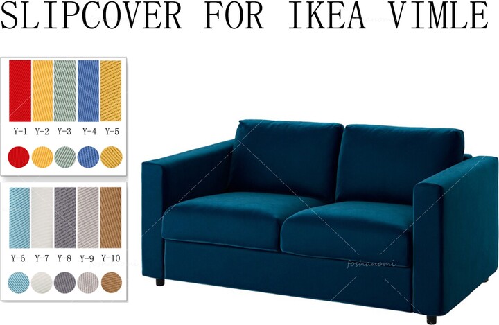 Etsy Replaceable Sofa Covers For Ikea Vimle(2 Seats, Ikea Covers, Ikea Vimle  Sofa Covers, Sofa Cover For Vimle, Couch Ikea, Sofa - ShopStyle