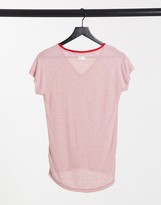 Thumbnail for your product : Karl Lagerfeld Paris Head v-neck t-shirt in red