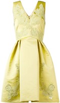 Thumbnail for your product : ZUHAIR MURAD Embroidered Flared Dress