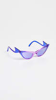 Thumbnail for your product : Le Specs x Adam Selman The Prowler Sunglasses