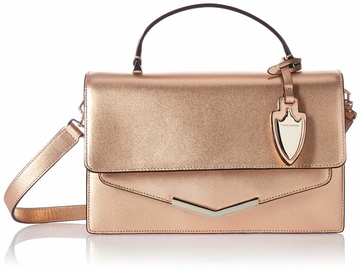 leather madison crossbody bolsa