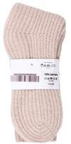 Thumbnail for your product : Johnstons of Elgin Cashmere Rib Knit Socks