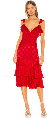 majorelle nolita midi dress