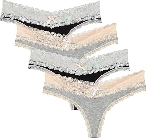 Honeydew Intimates Ahna Thong 4-Pack (Assorted 1) Women's Underwear -  ShopStyle