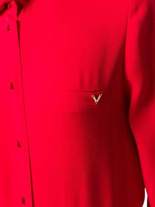 Valentino V plaque blouse