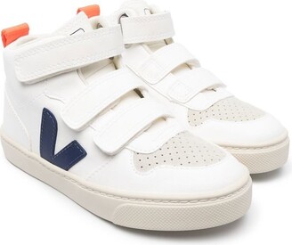 Veja V-10 Mid touch-strap sneakers