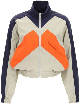 Kenzo sport little x color block windbreaker jacket - ShopStyle