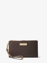 Thumbnail for your product : Michael Kors Adele Logo Smartphone Wallet