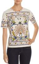 Thumbnail for your product : Tory Burch Kerry Bird Print Top