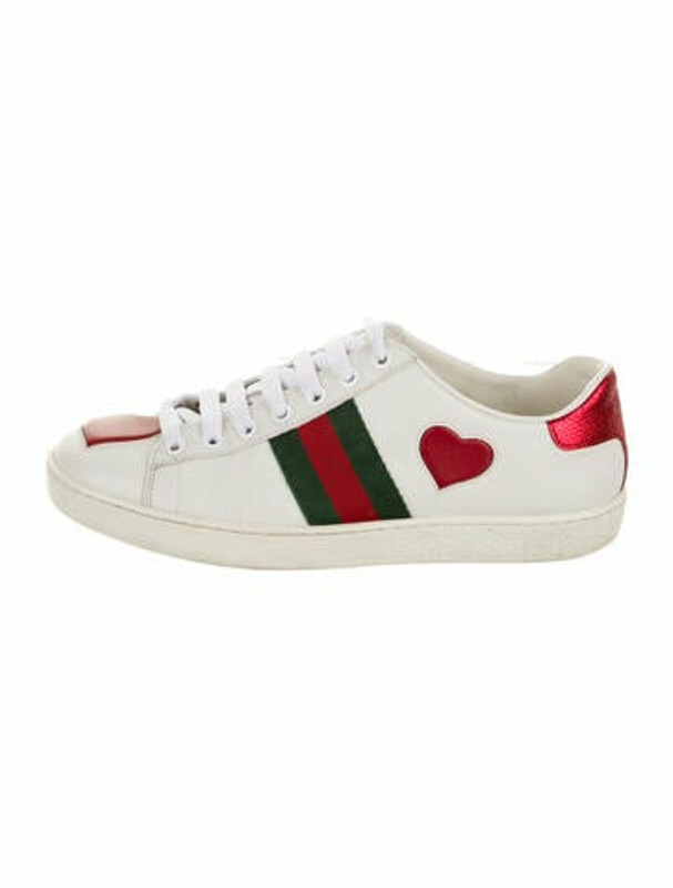 gucci heart sneakers
