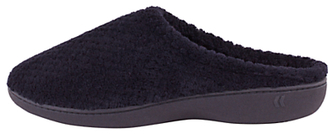 totes Popcorn Pillowstep Mule Slippers, Black