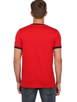 Thumbnail for your product : Paul & Shark Logo Printed Cotton Jersey T-Shirt