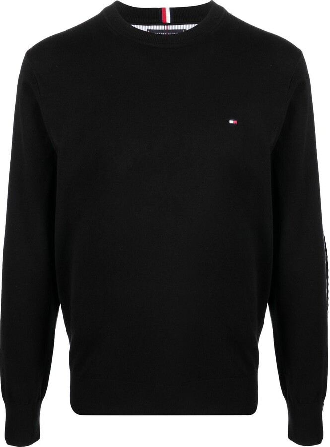 Tommy Hilfiger Black Men's Sweaters | ShopStyle