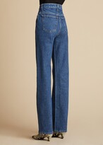 Thumbnail for your product : KHAITE The Danielle Stretch Jean in Montgomery
