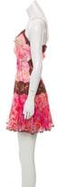 Thumbnail for your product : Dolce & Gabbana Silk Printed Dress Pink Silk Printed Dress