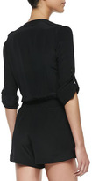 Thumbnail for your product : Twelfth St. By Cynthia Vincent Long Sleeve Romper