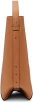Thumbnail for your product : Lanvin Tan Large Asymmetric Bucket Tote