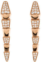 Thumbnail for your product : Bvlgari Serpenti Diamond Drop Earrings