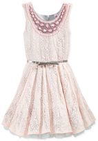 Thumbnail for your product : Beautees Girls' Embellished Lace Dress