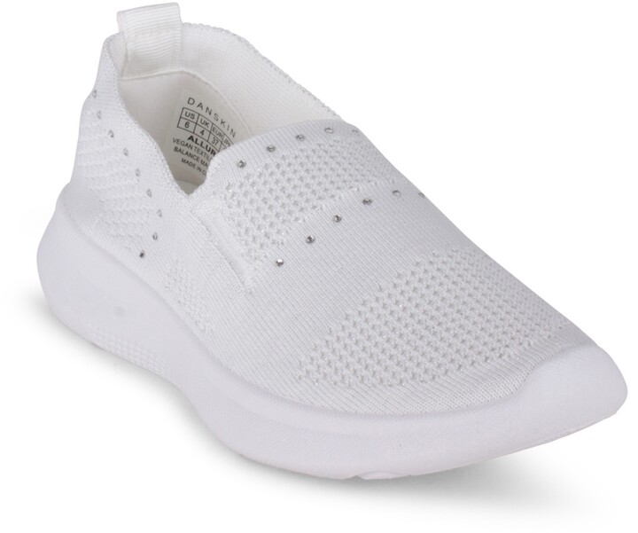 danskin white tennis shoes