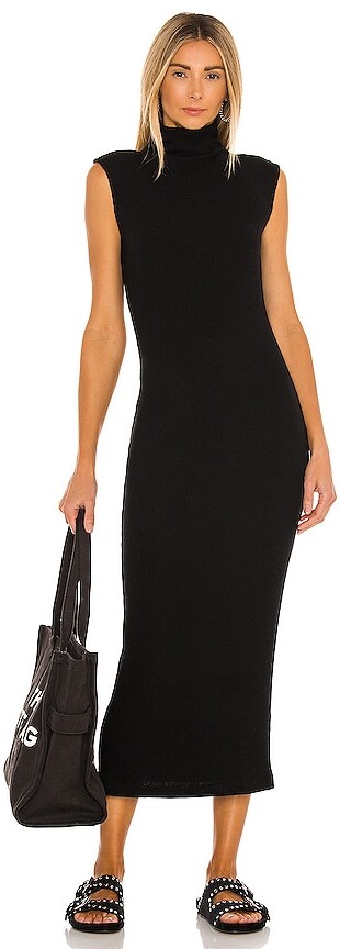 enza costa turtleneck dress