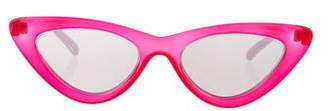 Le Specs Adam Selman x The Last Lolita Mirrored Sunglasses