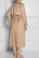 Thumbnail for your product : Lanvin Wrap-front piqué coat