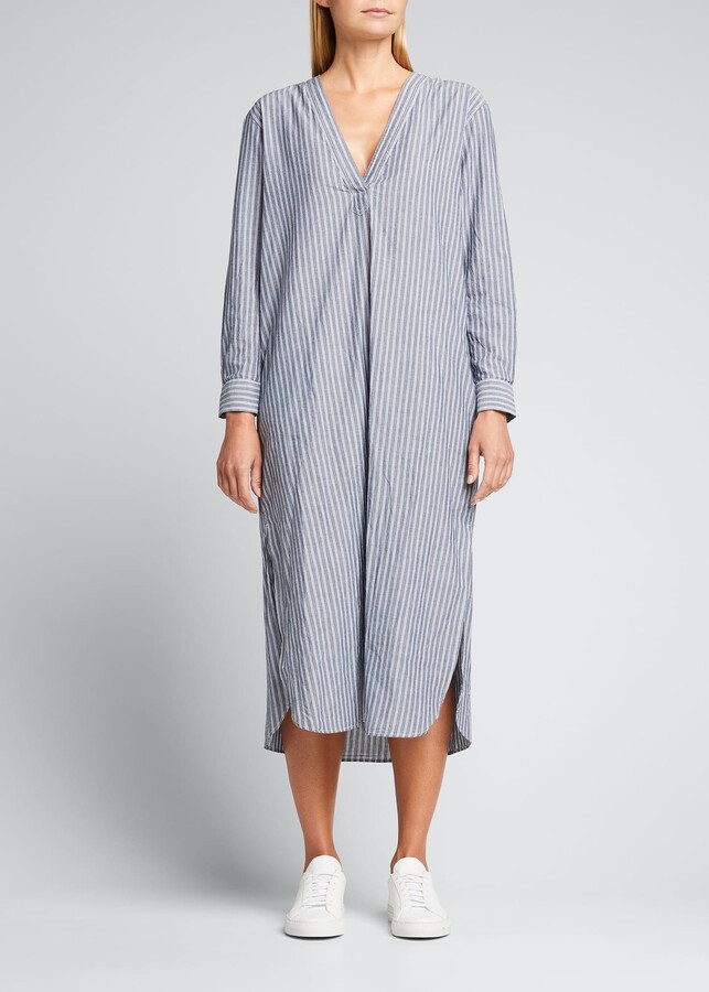 Midi Shirt Dress | Shop the world's largest collection of fashion 